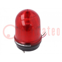 Signaller: lighting; flashing light,continuous light; red; Q125L