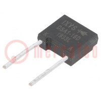 Diode: rectifying; THT; 1.6kV; 2.3A; tube; Ifsm: 110A; FP-Case