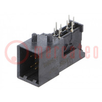 Connector: kabel-plaat; contact; mannelijk; VerIO™; PIN: 8; op PCB