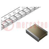 Capacitor: ceramic; MLCC; 100nF; 500V; C0G (NP0); ±5%; SMD; 3040