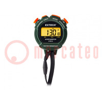 Meter: chronometer; LCD; Voeding: batterij CR2032 3V x1; 56g