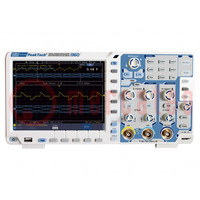 Oscilloscoop: digitale; Ch: 2; 100MHz; 1Gsps; 40Mpts; LCD TFT 8"