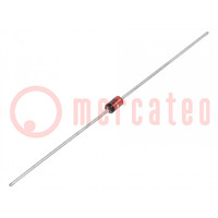 Diode: Zener; 1,3W; 36V; 8mA; rouleau,bande; DO41; diode simple