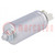 Condensatore: per lampade a scarica; 3,6uF; 450VAC; ±4%; Ø31x62mm