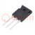 Diode: redresseuse; THT; 600V; 30Ax2; tube; Ifsm: 250A; TO247-3; 165W