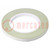 Tape: electrical insulating; W: 9mm; L: 50m; Thk: 0.17mm; white; 5%