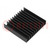 Heatsink: extruded; grilled; TO218,TO220; black; L: 57.9mm; W: 61mm