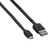 ROLINE USB 2.0 Kabel, USB A ST - Micro USB B ST, schwarz, 1 m