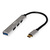 ROLINE Hub USB 3.2 Gen 1, 4 ports, câble de connexion type C