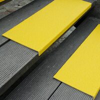 dmd Antirutsch – Antirutschkantenprofil GFK Extra Stark gelb 230x1000x30mm