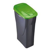 CUBO CON TAPA 15LT ECOBIN CON TAPA VERDE 42X31X20CM MONDEX