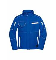 James & Nicholson Wind- und Wasserfeste Softshelljacke JN851 Gr. XS royal/white