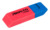 College Radierer BT 040, blau-rot, blau für Tinte, rot für Bleistift