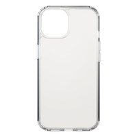 "CLEAR PROTECTION CASE" COVER FOR APPLE IPHONE 13, TRANSPARENT BLACK ROCK