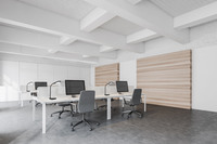 Bureaulamp SHELBY zwart - met QI-inductielader