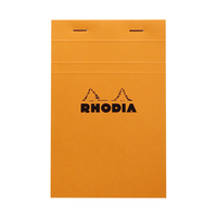Rhodia N°14 schrijfblok & schrift 80 vel Oranje