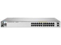 Hewlett Packard Enterprise ProCurve 3800-24G-PoE+-2XG Vezérelt L3 Gigabit Ethernet (10/100/1000) Ethernet-áramellátás (PoE) támogatása 1U Szürke