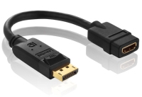 PureLink PureInstall PI155 DisplayPort HDMI tipo A (Estándar) Negro