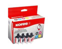 Kores G1034KIT Druckerpatrone Kompatibel Schwarz, Cyan, Magenta, Gelb