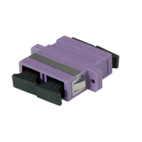 Value Fibre Optic Adapter SC/SC Duplex, OM4 PB adaptador de fibra óptica