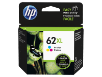 HP 62XL Tri-color ink cartridge Original High (XL) Yield Cyan, Magenta, Yellow