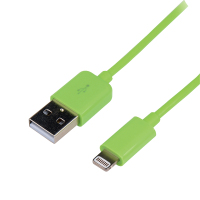 LogiLink 1m, Lightning - USB Zöld