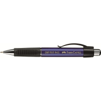 Faber-Castell 140732 stylo à bille Bleu Stylo à bille rétractable avec clip 1 pièce(s)