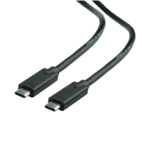 Nilox USB C, 1m cavo USB USB 3.2 Gen 2 (3.1 Gen 2) Nero