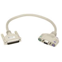 Black Box EHN154A-0010 cable para video, teclado y ratón (kvm) Blanco 3 m