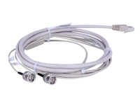 Hewlett Packard Enterprise E1 RJ-45/2 x BNC 3m coax-kabel Grijs