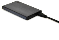 Port Designs 900035 Speicherlaufwerksgehäuse SSD-Gehäuse Schwarz 2.5 Zoll