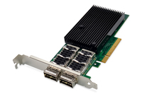 Digitus 2-portowa karta sieciowa 40 Gigabit Ethernet, QSFP+, PCI Express, chipset Mellanox