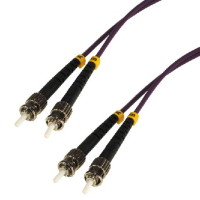 MCL ST / ST 1m câble de fibre optique OM4 Violet