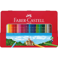Faber-Castell 115886 Buntstift Beige, Schwarz, Blau, Bronze, Braun, Grün, Mehrfarbig, Pink, Weiß, Gelb