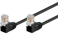 Microconnect UTP50025BAA câble de réseau Noir 0,25 m Cat5e U/UTP (UTP)