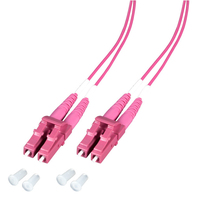 EFB Elektronik O0319.1-1.2 InfiniBand/fibre optic cable 1 m 2x LC OM4 Violet
