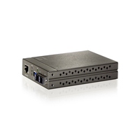 Uniformatic 60556 convertisseur de support réseau 1000 Mbit/s Multimode Interne Noir