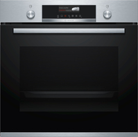 Bosch Serie 6 HBG579BS0 horno 71 L A Negro, Acero inoxidable