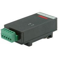 ROLINE USB 2.0 to RS422/485 Adapter, with Isolation, for DIN Rail Nero