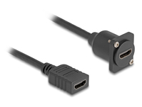 DeLOCK 87982 HDMI kabel 0,2 m HDMI Type A (Standaard) Zwart