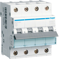Hager MCN625 Stromunterbrecher Miniatur-Leistungsschalter Typ C 4