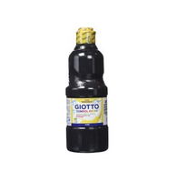 Giotto F535324 tempera 500 ml Botella Negro