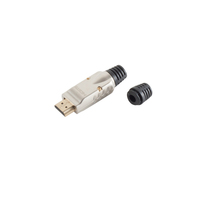 shiverpeaks BS77405-S kabel-connector HDMI Zwart, Metallic