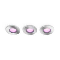 Philips Hue White and colour ambience Three-pack Xamento recessed spotlight