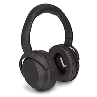 Lindy LH500XW+ Headset Vezetékes és vezeték nélküli Fejpánt Hívás/zene USB C-típus Bluetooth Fekete