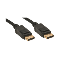 M-Cab DisplayPort 1.2 Anschlusskabel, St/St, 3m, 4K, schwarz