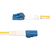 StarTech.com Cable de Fibra Óptica LC a SC (UPC) OS2 Monomodo 9/125µm 10G LSZH Dúplex de 50m - Low Insertion Loss - Resistente a Dobleces - Cable de Conexión de Parcheo LSZH