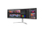 LG 49WQ95C-W LED display 124,5 cm (49") 5120 x 1440 pixelek UltraWide Dual Quad HD Ezüst