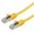 VALUE S/FTP Patch Cord Cat.6, halogen-free, yellow, 2m cavo di rete Giallo