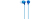 Sony MDR-EX15AP Headset Vezetékes Hallójárati Hívás/zene Kék